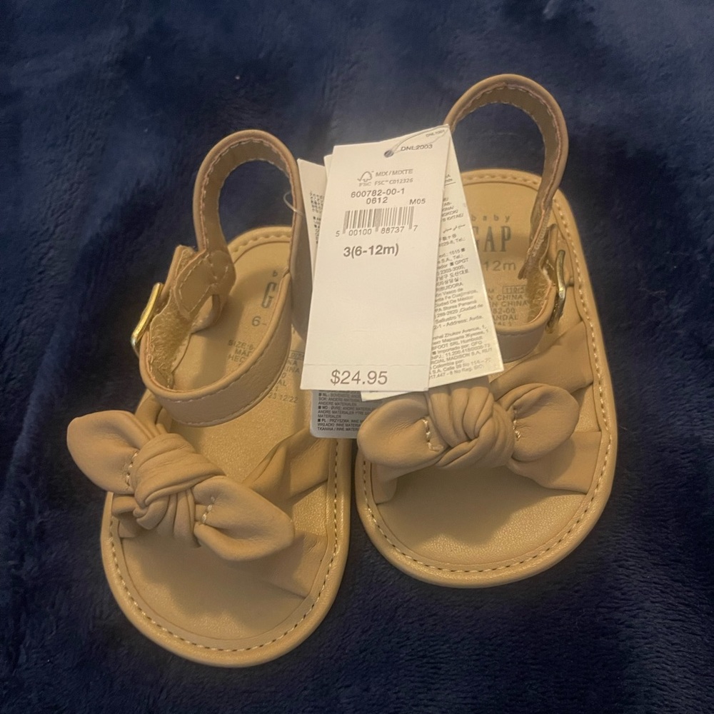 Baby sandals size 3 from Baby Gap NWT